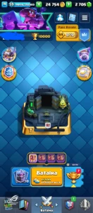 Conta Clash Royale gemada