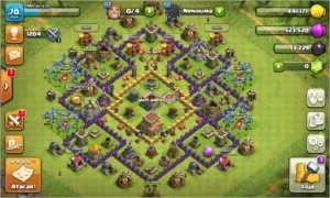 conta clash royale e clans