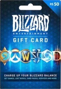 GIFT CARD BLIZZARD - R$50,00
