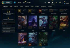 Conta mestre MMR XITADO sem E-mail verificado para rushar!!! - League of Legends LOL