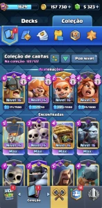Conta Clash Royale End Game - 10 Anos | 122/122 Cartas | Nív