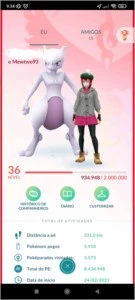 Conta pokemon Go Team Valor, Nível 36 - Pokémon
