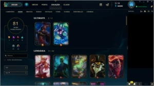Conta criada em 2012 com Todos Heróis e diversas Skins - League of Legends LOL