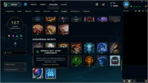 Conta criada em 2012 com Todos Heróis e diversas Skins - League of Legends LOL