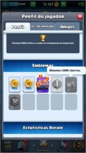 CONTA CLASH ROYALE 4700 TROFÈUS COM VARIAS LENDARIAS!!