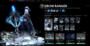 Arcanas Drow Ranger E Sf + Persona Mirana E Setts Raros! - DOTA 2