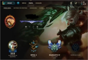 Diamante IV - League of Legends LOL
