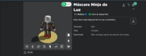 Conta de roblox rara