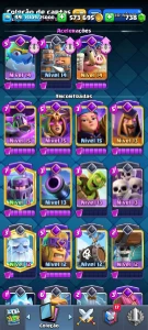 clash Royale – 8680 Troféus, 13 Evoluções