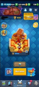 clash Royale – 8680 Troféus, 13 Evoluções