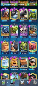 clash Royale – 8680 Troféus, 13 Evoluções