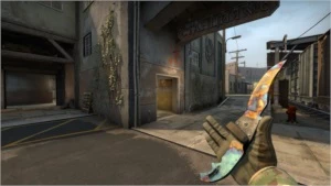 Falchion Knife | Case Hardened - Counter Strike CS