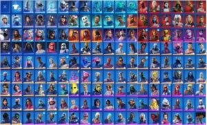 CONTA FORTNITE COM 298 SKINS E LEVEL 2.127