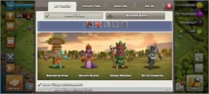Conta Clash of clans cv 12 inicio