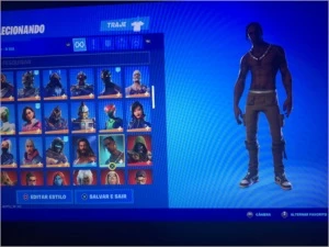 Conta fortnite com 139 skins Minty incluída