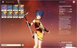O melhor dano em área (Venti) + a melhor healer (Qiqi)e tem+ - Genshin Impact