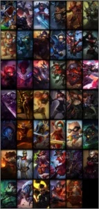 Conta no League of Legends 41 Skins Todos Personagens LOL