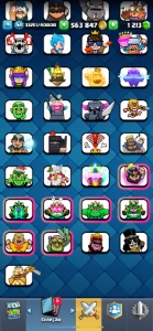 Vendo conta dó clash Royale antiga é bem gemada
