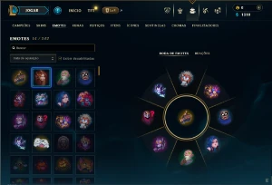 Diamante 4 com 40 Champs e 7 Skins - League of Legends LOL