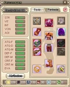 Vendo Conta FULL Grand Fantasia Violet GF