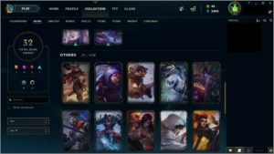 CONTA LOL - PRATA 2 32 SKINS - C-LUX ELEMENTALISTA! - League of Legends