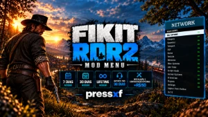 FIKIT Mod Menu RDR2 Online PC + Suporte de 30 Dias - Red Dead Online