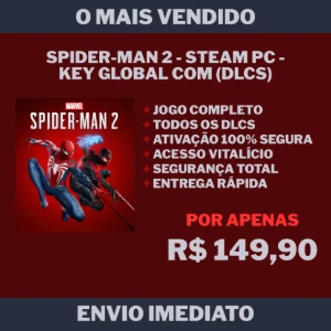 Spider-Man 2 - Steam PC - Key Global com (DLCS)
