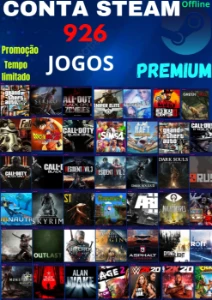 Mais De 900 Jogos Steam- Conta - Entrega Automática