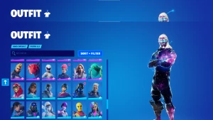 Conta Com Wildcat, Galaxy - Rogue Spider/Glow & +/- 170 Skin - Fortnite