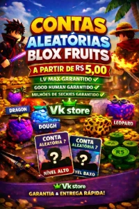 Conta blox fruits/ Lv Max 2800 +Good human ✅️ - Roblox