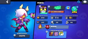 Conta Brawl Stars antiga com passes