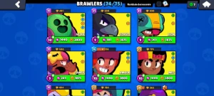 Conta Brawl Stars antiga com passes