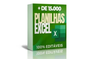 Super Pack +15.000 Planilhas Prontas Editáveis + BRINDE - Softwares e Licenças