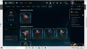 Conta D3 League of legends LOL