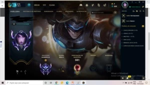 Conta D3 League of legends