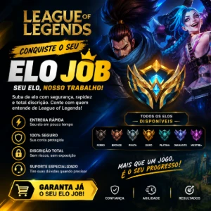 Elo Job Promocional Duo Boost - League of Legends LOL