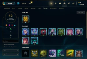Conta Platina 2 com 25 Champs e 1 Skin - League of Legends LOL