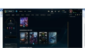Conta Gold 4 com Riot Graves e Annie supergalática - League of Legends LOL
