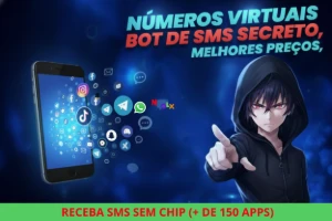 Números Virtuais - Receba SMS pelo Bot Telegram - Serviços Digitais