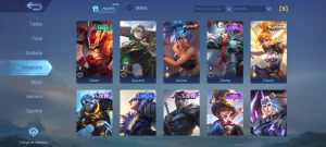 Conta Mobile legends skin SELENA ABISS