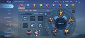 Conta Mobile legends skin SELENA ABISS