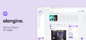 Elengine – The Ultimate Sngine Theme