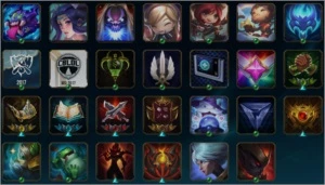 Conta de League of Legends 127 skins LOL
