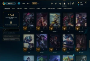Diamante 3 com 70 Champs e 16 Skins - League of Legends LOL