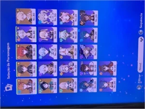 Genshin Impact Conta Childe, Diluc, Zhongli, Venti, Jean.
