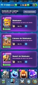 Conta de Clash Royale