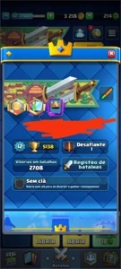 Conta de Clash Royale