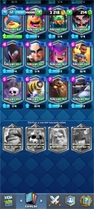 Conta de Clash Royale