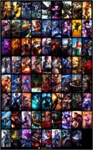 Conta platina, todos champ, 59 skins incluindo janna camp - League of Legends LOL
