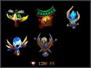 Conta platina, todos champ, 59 skins incluindo janna camp - League of Legends LOL